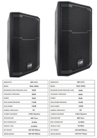 Speaker Konferensi Profesional Audio 8/10/12/15 Inch Dua Arah Pasif Full-Range