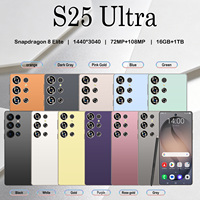 Smartphone 5G S25 Ultra 2025 en Gros, Écran 4K, 16 Go + 1 To, Débloqué Mondial (RU), Batterie 8000 mAh, État Neuf