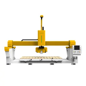 Machinery High Speed Marble Tile granite cutter 5 Axis CNC bridge saw waterjet stone machine for sale