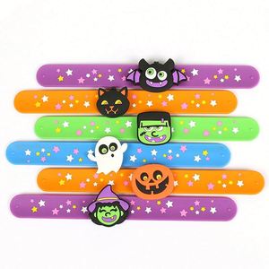 Concevez des bracelets d'Halloween personnalisables avec différents logos, fournitures pour les fêtes - Product Image 1
