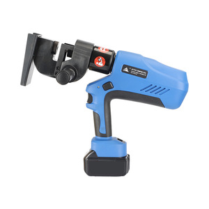 Soli Eb-1220H Electric Hydraulic Punch Machine Rechargeable Portable For Angle <b>Iron</b> Steel Copper Aluminum Busbar - Product Image 2