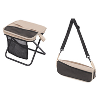 Chaise de pêche pliable légère et portable pour le camping en plein air, la plage, le parc et l'hôtel, avec tissu Oxford et sangle de transport