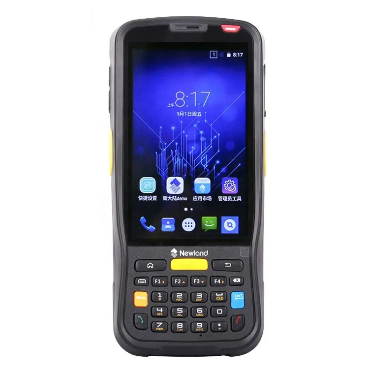 Android 8,1 PDA resistente 10 móvil industrial barcod escáner rfid pos PDA