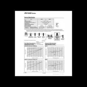 Régulateur de vide pneumatique SMC IRV10-N07B pièces pneumatiques - Product Image 1