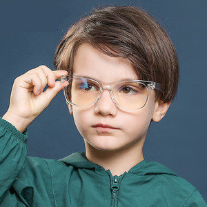 Groothandel Hoge Kwaliteit Mode Schattige Jongens Meisjes Flexibele Frames Computerbril Tr90 Anti Blauw Licht Bril Kids - Product Image 2