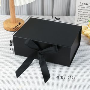 <span class=keywords><strong>T</strong></span>ùy Chỉnh In Ấn Logo Nam Châm Cứng Nhắc Hộp Giấy Bao Bì Bán Buôn Quần Áo Sang Trọng Màu Đen <span class=keywords><strong>T</strong></span>ừ Giấy Quà <span class=keywords><strong>T</strong></span>ặng Gấp Hộp Với Ribbon - Product Image 3