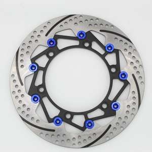 Pièces de Moto Avant 300mm en Acier Inoxydable Disque de Frein Flottant Rotor pour Yamaha X-max Xmax300 pour Honda Wing NSS350 - Product Image 5