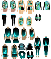 Seragam pemandu sorak tersublimasi untuk wanita, set pakaian dansa Cheerleader, baju olahraga hangat untuk dewasa