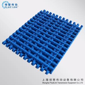 Qualitäts zertifizie rungen <span class=keywords><strong>PL</strong></span> 1270 Flat Top Modular Belt Conveying Lebensmittel Getränke Schrumpf folie POM PP Nylon Belt Neue Walze - Product Image 4