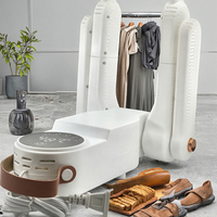 Muren Sèche-Chaussures Portable Intelligent pour Voyage avec Minuterie Désinfection et Désodorisation Dispositif Plastique