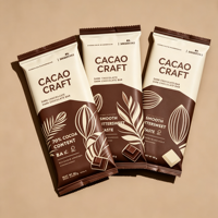 Sachets d'emballage personnalisés en PET/AL/PE recyclables, étanches à l'humidité, thermoscellables, de qualité alimentaire, pour aliments pour bébés et sucre