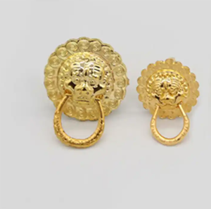 2025 New Design Wholesale Hot Sale <strong>Gold</strong> Lion Head Pull Cabinet Handle <strong>Knobs</strong> Pull Handle - Product Image 5