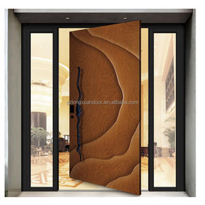 Porte tournante d'<span class=keywords><strong>entrée</strong></span> surdimensionnée personnalisée avec cadre en aluminium et charnières pivotantes importées du Japon - Product Image 3