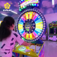 Machine de jeu de loterie à roue chanceuse Eplay Factory, imprimée numériquement, à monnayeur, avec fonction de rotation amusante, en métal, garantie 1 an, support anglais