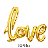 Offre Spéciale amour forme aluminium Film ballons salle de mariage proposition fiançailles fête saint valentin décoration