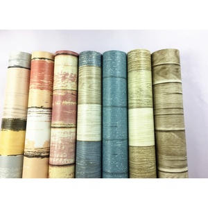 <span class=keywords><strong>Papier</strong></span> <span class=keywords><strong>peint</strong></span> PVC auto-adhésif à motif de planches industrielles, effet <span class=keywords><strong>bois</strong></span> et béton, plusieurs couleurs et styles, à décoller et à coller - Product Image 1