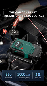 Démarreur de saut de voiture 2024 Offre Spéciale banque de puissance 8000mah démarreur de saut avec lumière de secours de compresseur d'air - Product Image 6