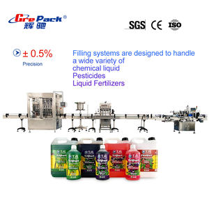 Máquina Automática para Llenar Botellas de Fertilizante Líquido, Máquina para Llenar Botellas de Productos Químicos Líquidos - Product Image 1