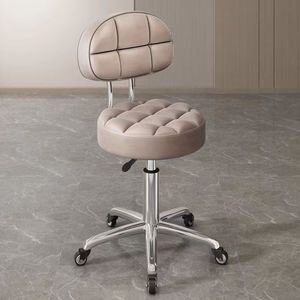 Beauty Salon Equipment Hairdressing Funiture Adjustable Hydraulic Barber Rolling <b>Stool</b> Beauty Chair for Hair Cut - Product Image 4