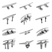 Navire Yacht taquet AISI 316 accessoires de bateau en acier inoxydable matériel marin corde taquets pliants 5 "6"