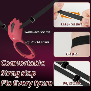 Vibratore a Farfalla Indossabile, Stimolatore Clitorideo, Anello per Pene con Controllo Remoto via App, Ricaricabile, Wireless, Giocattoli Sessuali per Coppie - Product Image 4