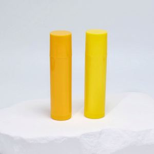 Lipstick Tubes Plastic Empty Lip Balm Lipstick Container Deodorant Chapstick Capacity Cheap 5g White Black Pink Blue <b>Red</b> Yellow - Product Image 4