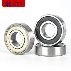 ลูกปืนเม็ดกลมร่องลึก SeYoo 6204-2RS ขนาด 20x47x14 มม. ผลิตจากเหล็กโครเมียม ปิดผนึกอย่างดี เหมาะสำหรับประตูบานเลื่อนและล้อรถเข็น - Product Image 1