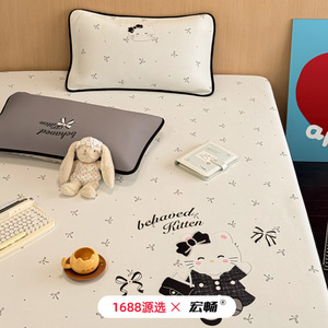 แผ่นรองนอนเย็นลายการ์ตูน ขนาด 1.8 เมตร ชุดสามชิ้น - Product Image 2