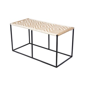 Modern Design Outdoor <b>Dining</b> <b>Table</b> Wicker <b>Rattan</b> Rope Home Restaurant Living Room furniture <b>table</b> - Product Image 4