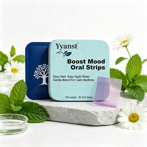 ยาแผ่นละลายเร็วแบบพกพา ยี่ห้อ Yyanst สูตรอ่อนโยนสำหรับกลางคืน อาหารเสริมสำหรับผู้ใหญ่ 30 แผ่น - Product Image 3