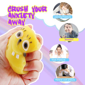 מים ללוש ג 'ל סיליקון חומר גלם diy איטי ריבאונד 1:1 סיליקון מצחיק ראשה גומי - Product Image 6