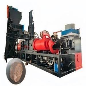 Machine <span class=keywords><strong>de</strong></span> formage <span class=keywords><strong>de</strong></span> poudre <span class=keywords><strong>de</strong></span> ferraille Machine à gâteau <span class=keywords><strong>de</strong></span> ferraille Machine à presser la ferraille Machine à entraînement hydraulique à usage industriel - Product Image 4