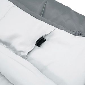 Sac de couchage de camping 230x80 cm avec fermeture éclair résistante aux déchirures et sac de transport - Product Image 3