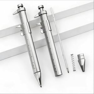 <b>Creative</b> Multifunctional Plastic Ballpoint Pen Vernier Caliper Promotional Tool Pens Wholesale With Custom Logo for As <b>Gift</b> - Product Image 4