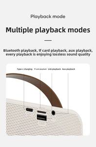 Mini Máquina de <span class=keywords><strong>Karaoke</strong></span> OEM de 10W, Sistema de Cine en Casa <span class=keywords><strong>con</strong></span> Audio RGB Inalámbrico <span class=keywords><strong>para</strong></span> Uso Directo, Juego de Micrófono <span class=keywords><strong>para</strong></span> Teléfono Móvil, <span class=keywords><strong>TV</strong></span> y <span class=keywords><strong>Canciones</strong></span> - Product Image 3