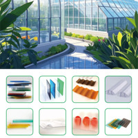 SINHAI 2mm 3mm 5mm 6mm 8mm 10mm Pc Endurance Board Pc Verre Plastique Matériel Rouleau Polycarbonate Feuille Solide Utilisé pour Carport