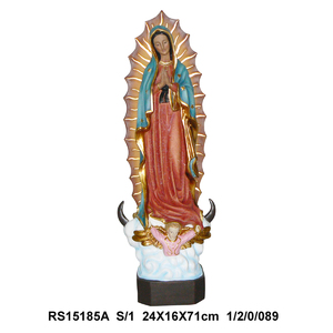 Statue grandeur nature de Notre-Dame de Guadalupe Figurines de saint mexique Vierge Marie Art Sculpture pour jardin extérieur Articles religieux - Product Image 2