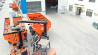 Chasseur de céréales BEIYUAN Machinery, chariot à céréales, bac de ramassage pour tracteur de 200 à 240 CV