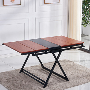 La <span class=keywords><strong>table</strong></span> à manger pliante moderne multifonctionnelle et extensible en bambou Rock Board est une <span class=keywords><strong>table</strong></span> à manger convertible populaire - Product Image 4