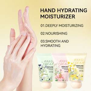 Crème pour les mains <span class=keywords><strong>parfum</strong></span>ée personnalisée, crème <span class=keywords><strong>hydratante</strong></span> pour les mains, lotion à base de plantes, nourrissante en profondeur, légère, anti-gerçures, <span class=keywords><strong>hydratante</strong></span> - Product Image 6