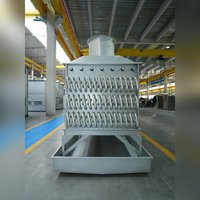 Refroidisseur d'air robuste à montage au sol avec évaporateur en acier inoxydable à décharge supérieure pour la transformation de repas préparés et la stockage à froid