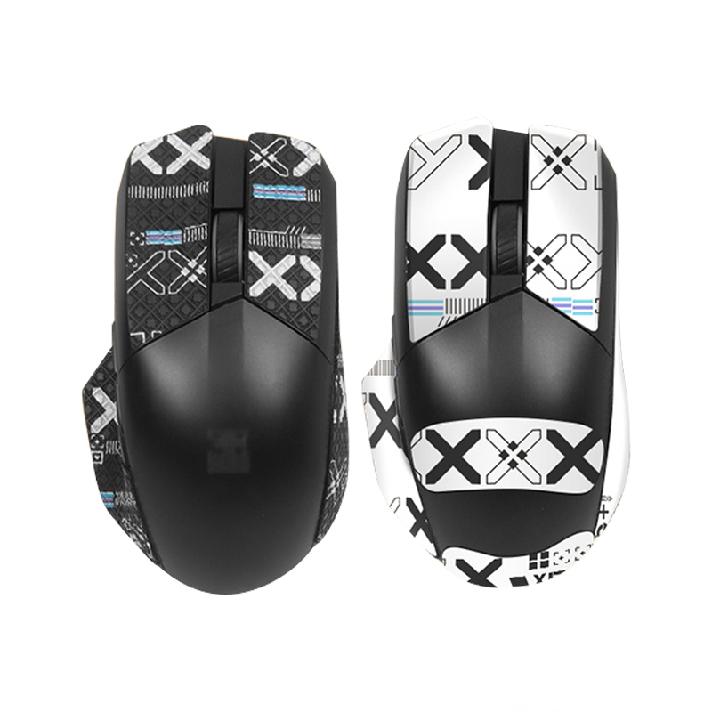 For Aide <strong>Demon</strong> Blade Gaming Mouse Anti-slip Sticker Anti-sweat Competitive Version Black Breathable with Alcohol Pad