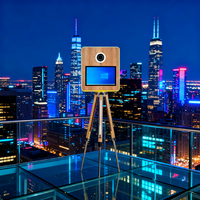 Photomaton à écran tactile capacitif de 15,6 pouces GT pour smartphones et appareils photo reflex numériques, idéal pour les mariages et les fêtes, livraison rapide