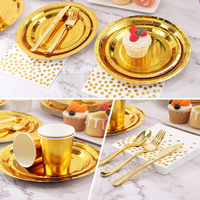 personnalisé fête d'anniversaire décoration motif fête vaisselle jetable assiettes et tasses en papier ensemble