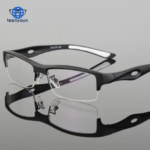 إطار نظارات موضة قصر النظر tr90 إطارات النظارات البصرية نظارات رجالية نظارات عالية الجودة بنصف إطار