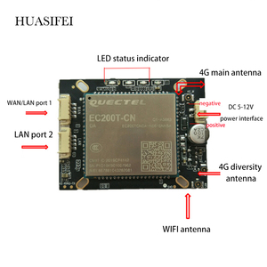 Routeur 4G 300 Mbps <span class=keywords><strong>Q</strong></span>-880A avec puce PCBA QCA9531 50mm*38mm, routeur Wifi 4G avec emplacement pour carte SIM - Product Image 6