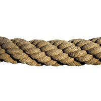 Rouleau de corde de jute durable, corde tressée en toile de jute naturelle, 1-16 mm, pour l'artisanat et la décoration