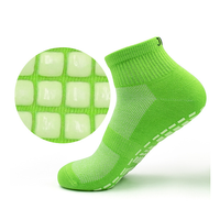 Chaussettes de yoga antidérapantes, chaussettes absorbantes avec grip antidérapant pour enfants, femmes et hommes