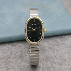 Nuovo <span class=keywords><strong>orologio</strong></span> al quarzo <span class=keywords><strong>da</strong></span> donna con piastra ovale piccola per ragazze - Product Image 5