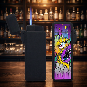 TECHNO Brand US Stock Portable Wholesale Windproof Gas Refillable Plastic Durable Safety Flip Top Torch <b>Lighters</b> for Wholesale - Product Image 1